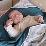 wikkeldoek safari zee groen blauw